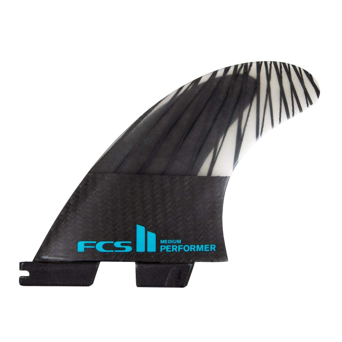 FCS Performer Eco Neo Glass Surfboard Fins - High Performance Surfing Fins for Shortboards & Fish Surfboards - Perfect for Wave Riding & Maneuverability