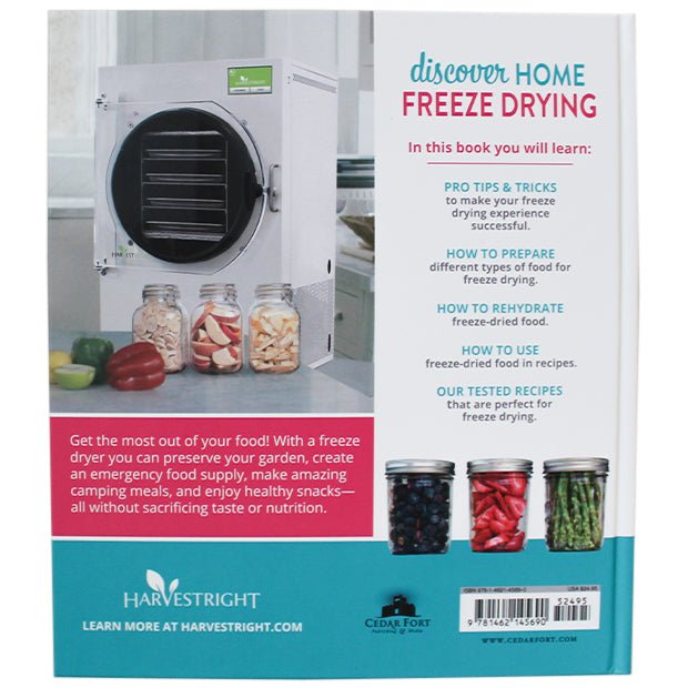 Harvest Right Discover Home Freeze Drying Recipe Book - Easy DIY Food Preservation Guide for Fruits, Vegetables & Meals | Perfect for Emergency Prep, Camping & Healthy Snacks