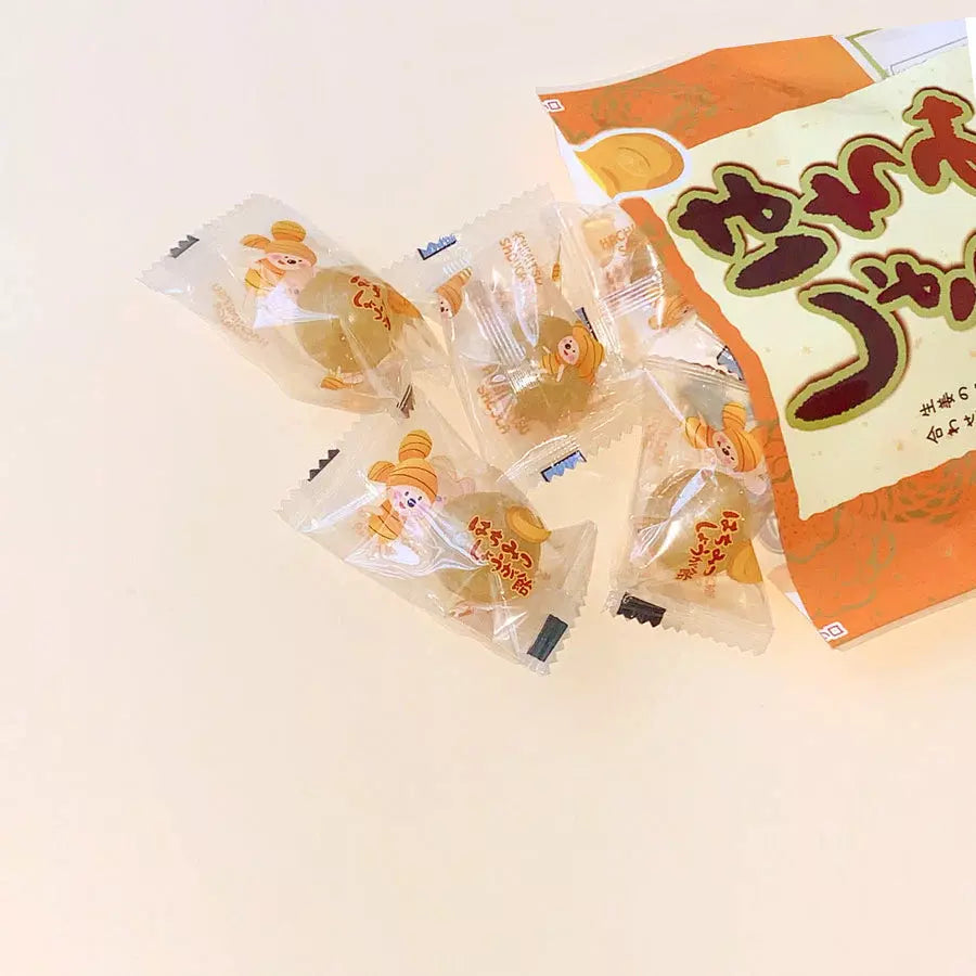 Irie Honey & Ginger Hard Candy - Refreshing & Mildly Spicy Natural Candy (80g) - Perfect for Travel, Office & Soothing Sore Throat