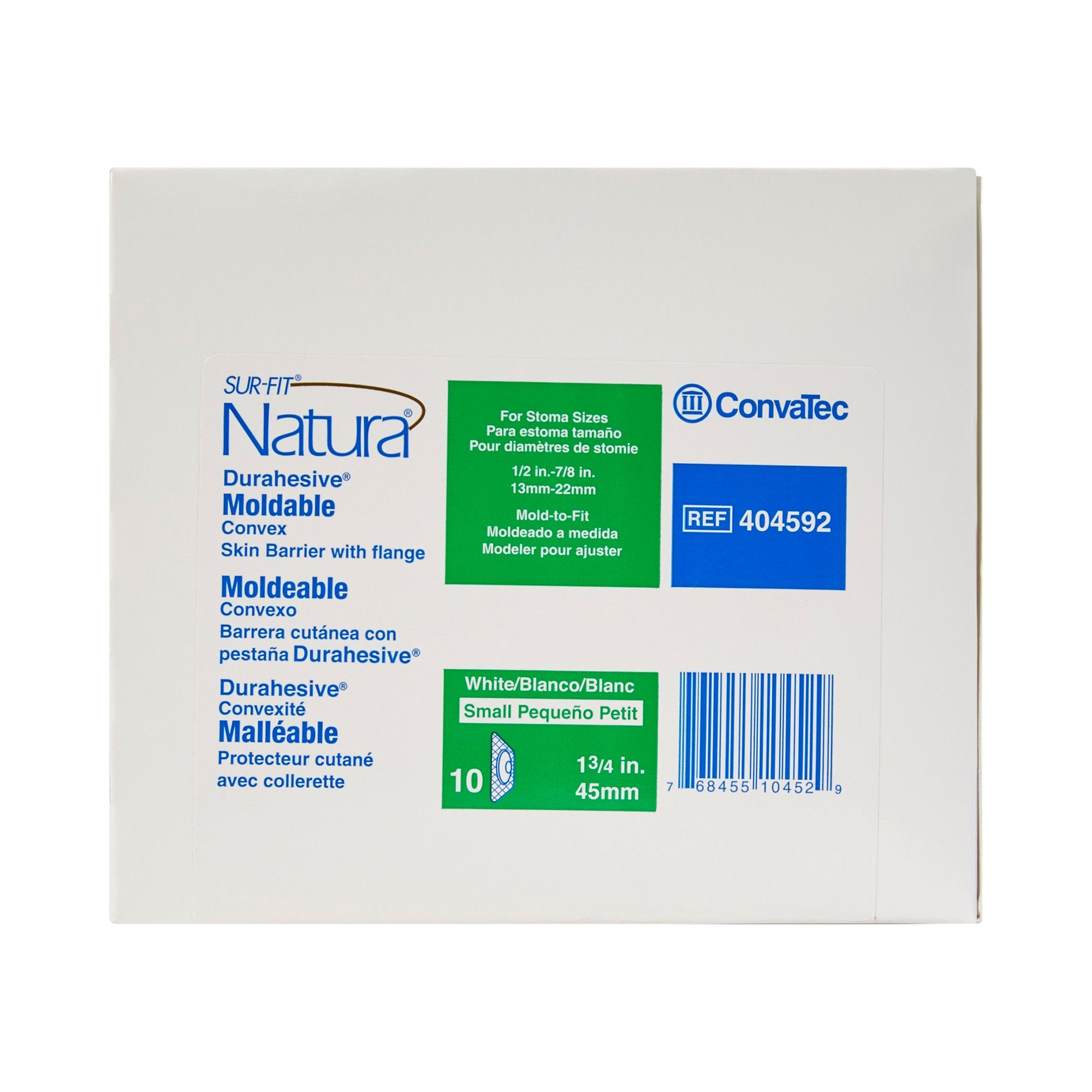 ConvaTec SUR FIT Natura Durahesive Moldable Skin Barrier - 1/2