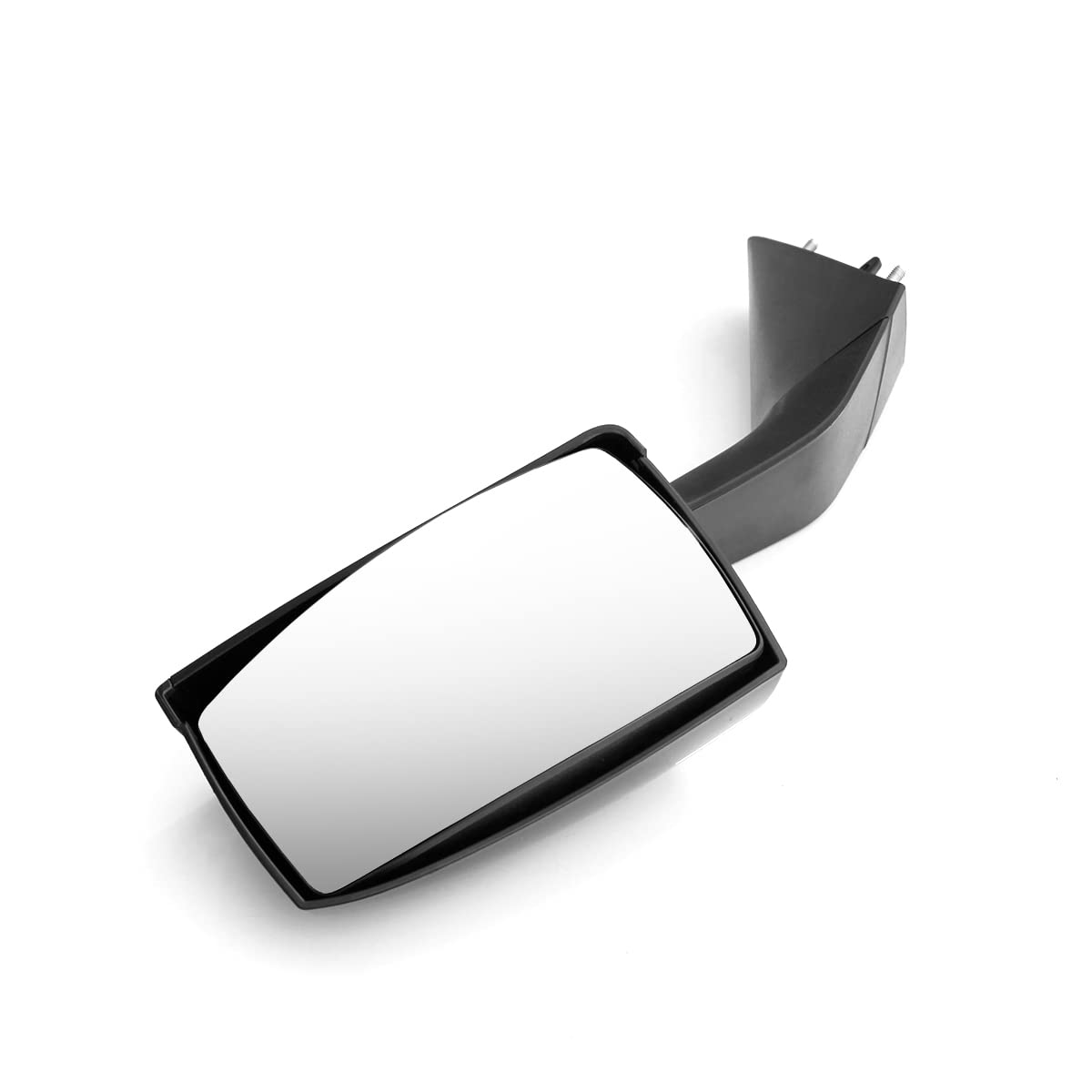 Volvo VNL Hood Mirror Assembly Replacement (2004-2014) - Right Passenger Side Black Truck Mirror with Arm - Perfect for Volvo VNL Long Haul Trucks & Highway Driving Safety