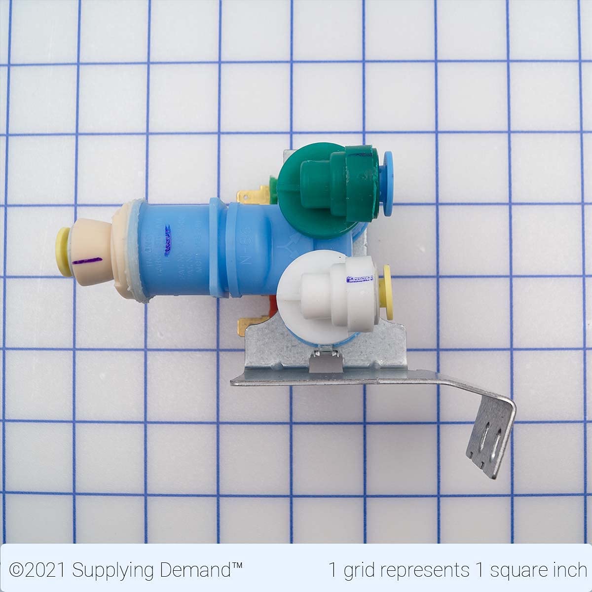 W10247725 1515060 Refrigerator Water Inlet Valve Replacement - Compatible with Specific Models (Not Universal) - Perfect for Kitchen Appliance Repair & Home Maintenance