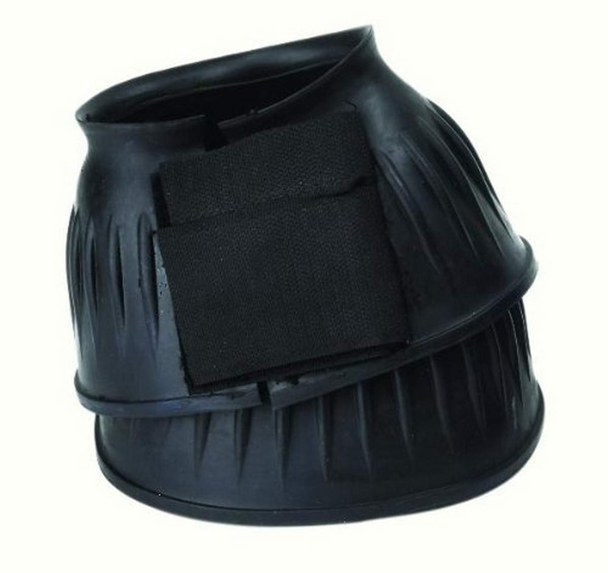 Perri's Double Velcro Bell Boots for Horses - Secure & Adjustable Hoof Protection for Riding, Training & Turnout