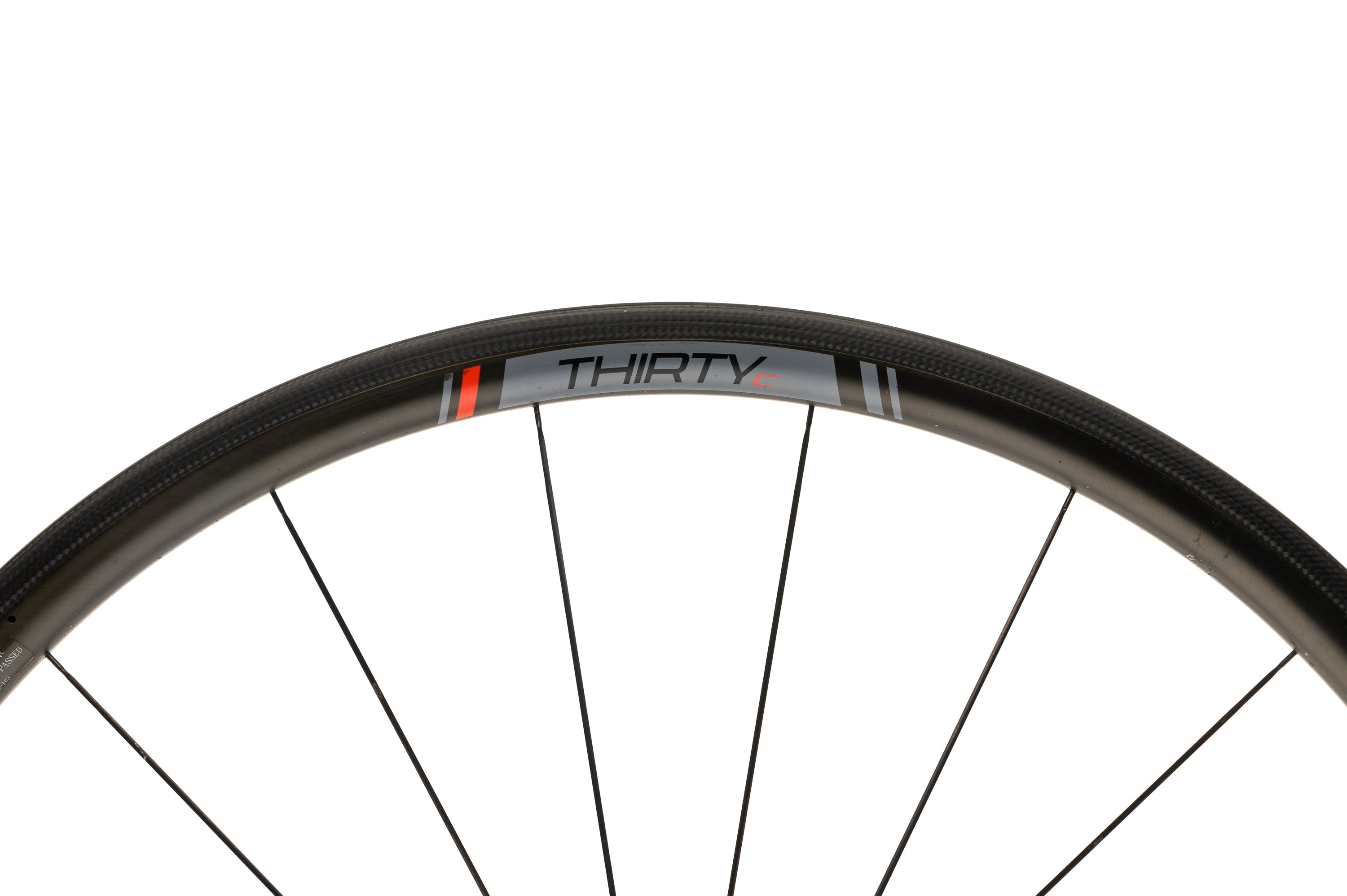 Black Inc. Thirty C Carbon Tubeless 700c Front Wheel - Lightweight Aero Road Bike Wheel for Racing & Training - Perfect for Cyclists & Triathletes
