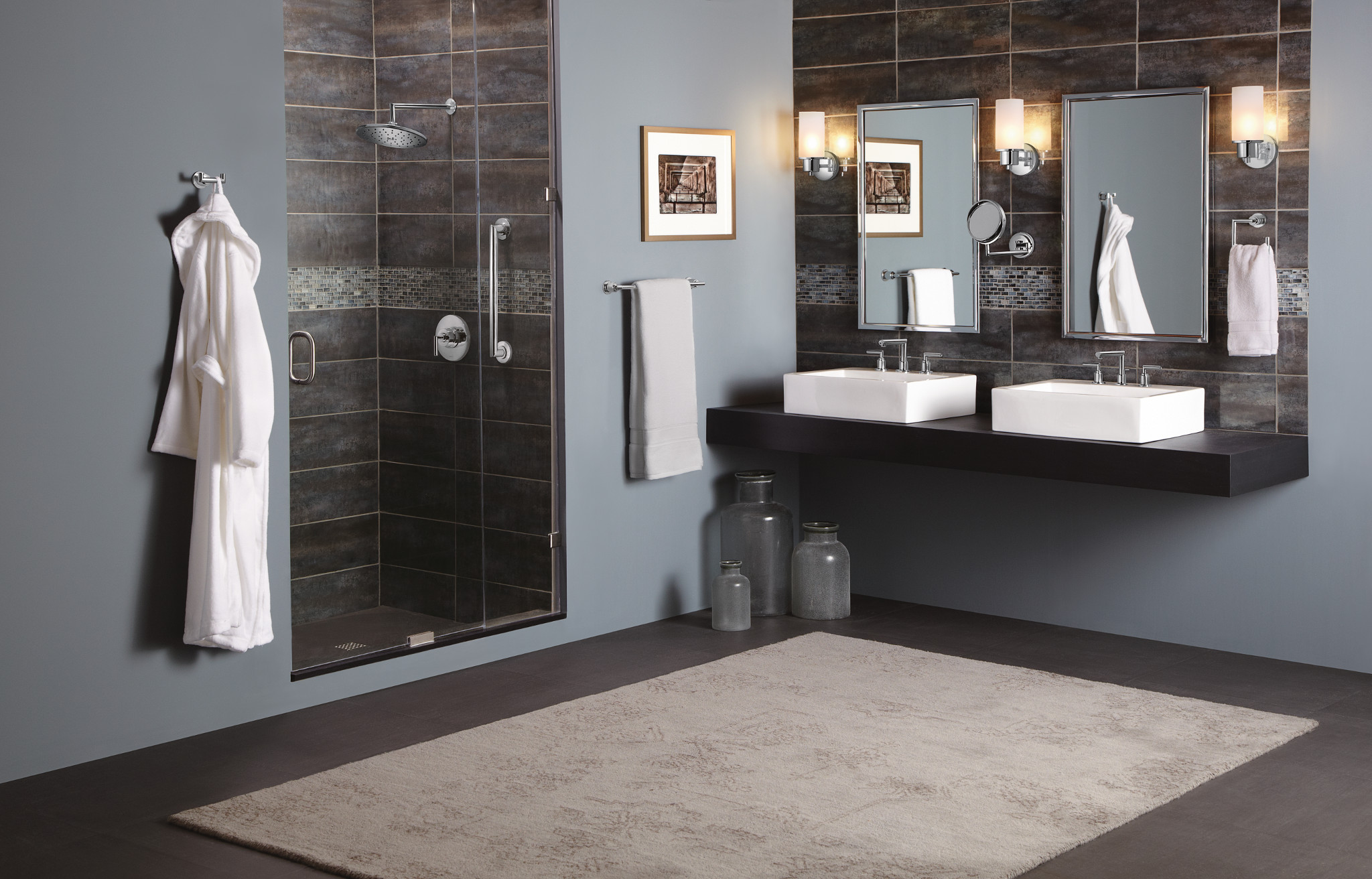 Arris Chrome Posi-Temp Eco Performance Tub and Shower Faucet - Water-Saving Shower Valve for Bathroom Remodel & Home Upgrade