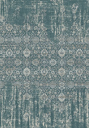 Kingston Modern Area Rug 5.3' x 7.7' Light Blue - Soft Living Room Carpet, Bedroom Decor, Home Office Floor Mat for Cozy Interior Design
