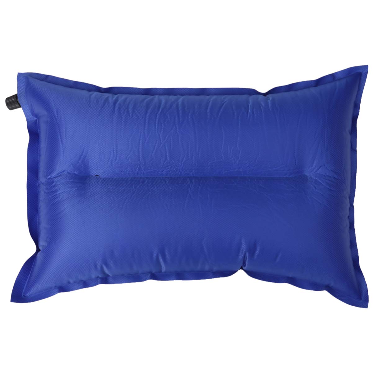 BESPORTBLE PVC Inflatable Air Mattress Pillow - Multi-Functional Travel Pillow & Lumbar Support Cushion for Camping, Hiking, Backpacking, Car Travel and Outdoor Adventures (Blue)