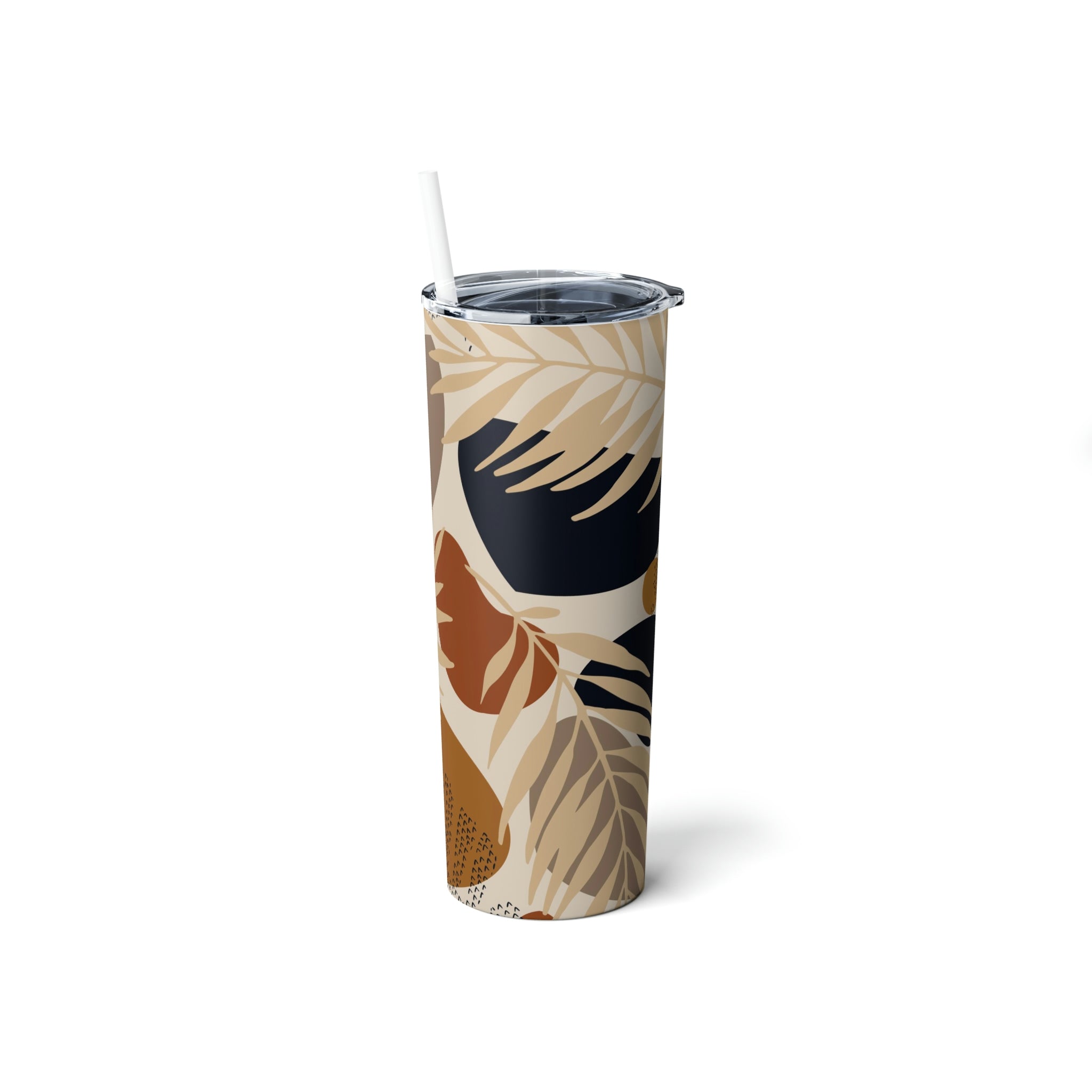 Slim Insulated Tumbler for Women - 20oz Leakproof Travel Coffee Mug for Iced & Hot Drinks - Perfect Office Gift for Her, Ideal for Commuting, Work & Outdoor Activities