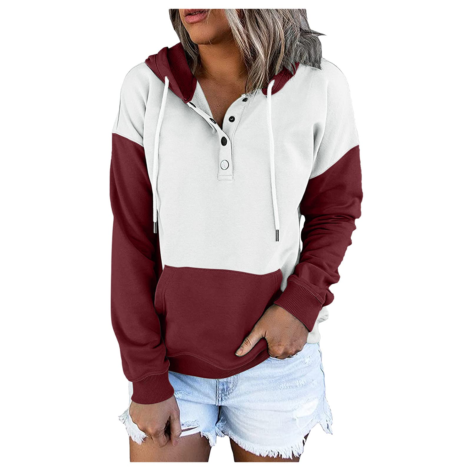 Women's Long Sleeve Crewneck T-Shirts - 2022 Fall Tunic Tops & Basic Tees for Casual Wear, Office & Everyday Outfits