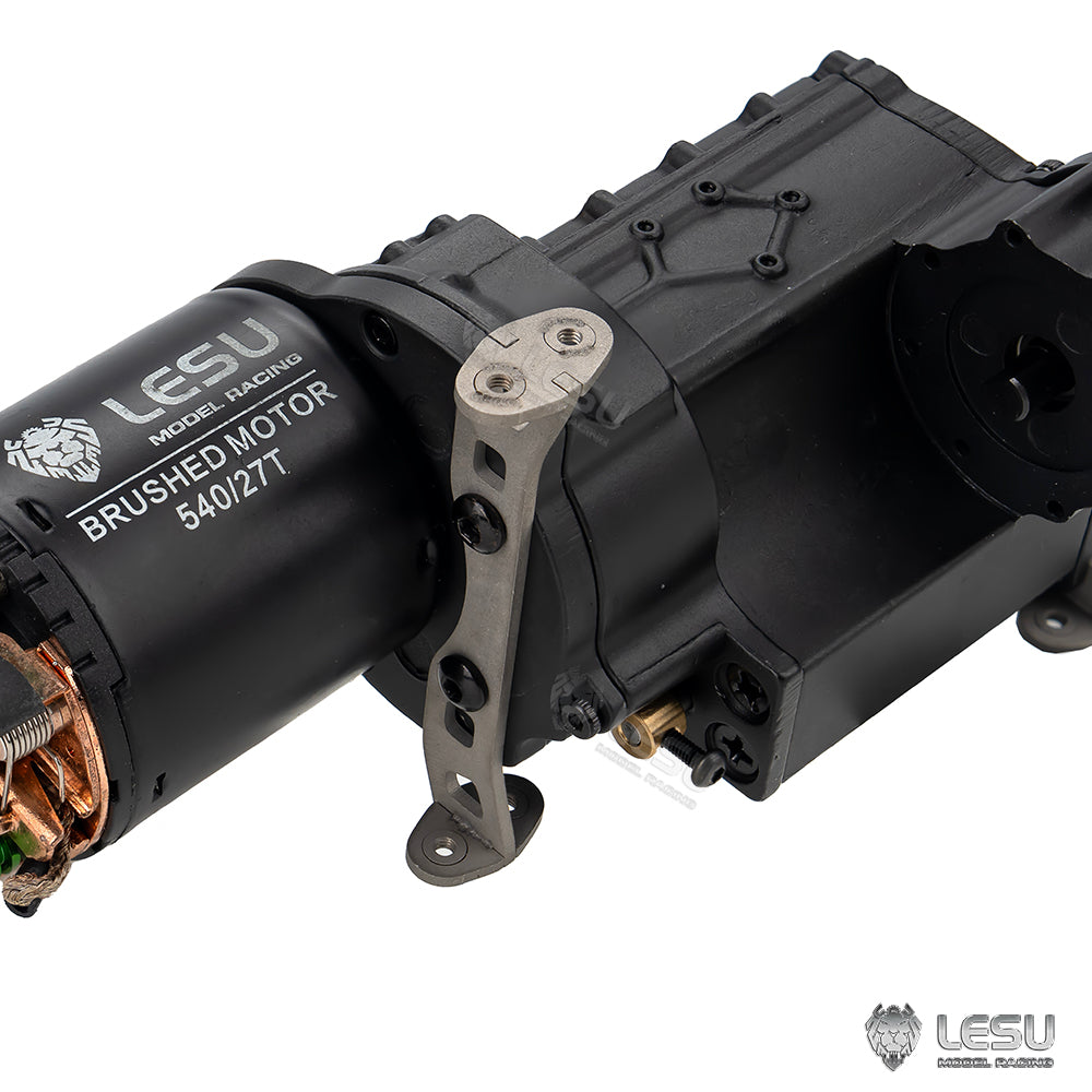 2-Speed Transmission Gearbox Motor for LESU 4X4 1/10 RC Off-Road Car RAVE UM406 - Upgrade Your Remote Control Vehicle for Racing & Crawling Adventures