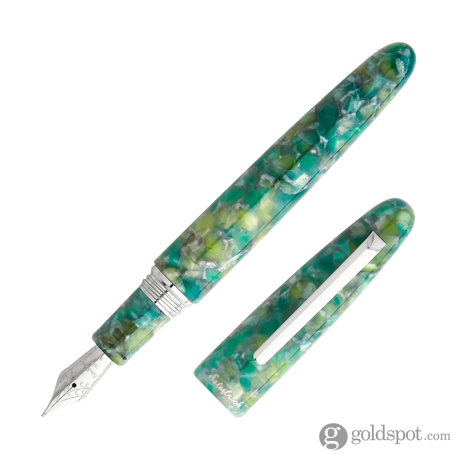 Esterbrook Estie Oversize Fountain Pen - Premium Sea Glass Color, Smooth Writing Nib, Luxury Fountain Pen for Calligraphy, Journaling & Gift Giving