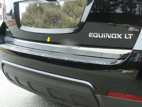 BRIGHTT-QA682836 Stainless Steel Rear Deck Trim for 2010-2017 Chevy Equinox | Durable Exterior Car Accessory for Style & Protection | Perfect for Car Detailing, Customization & Auto Shows | Enhances Vehicle Appearance for Daily Driving & Special Events