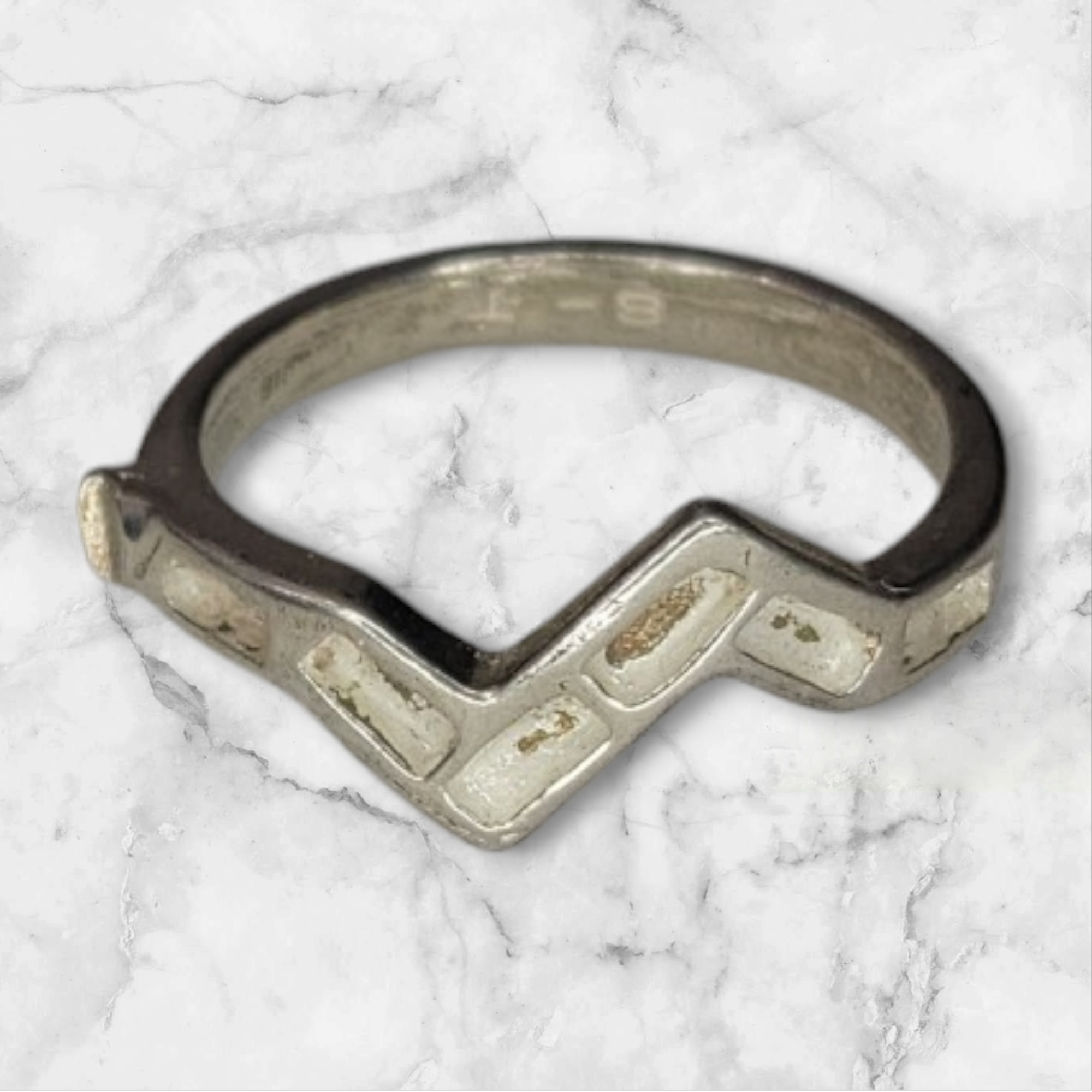 Solid Sterling Silver Rectangle Blank Ring Setting - Rough Cast DIY Jewelry Making for Carving & Engraving | Size 4-8 | Perfect for Silversmiths, Jewelry Crafting & Custom Ring Designs