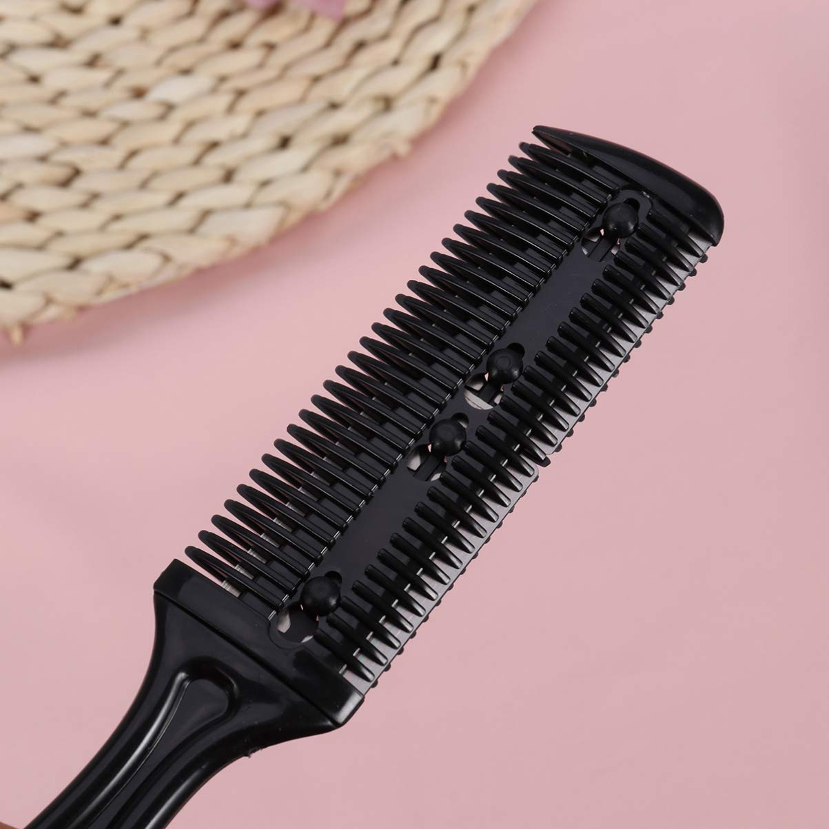 Professional Hair Clipper Comb & Razor Kit - Slim Haircut Shaper Tool for Men & Women - Barber Scissors & Blade for Precision Styling at Home or Salon