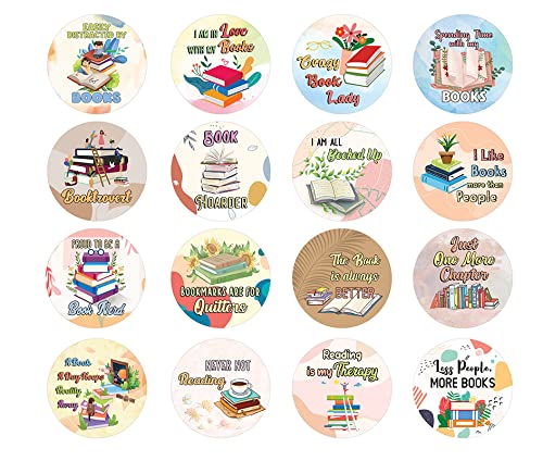 Cute Book Enthusiasts Stickers (10 Sets)