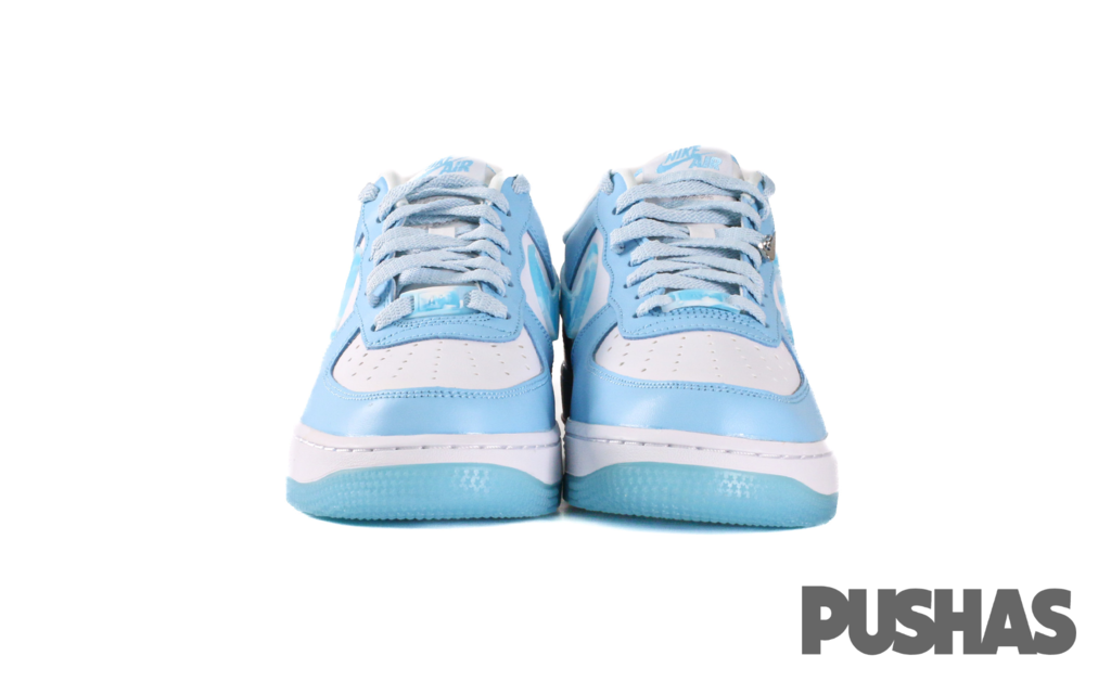 Nike Air Force 1 Low 'Blue Nail Art' Women's Sneakers (2022) - Casual Streetwear & Fashion Statement for Everyday Wear
