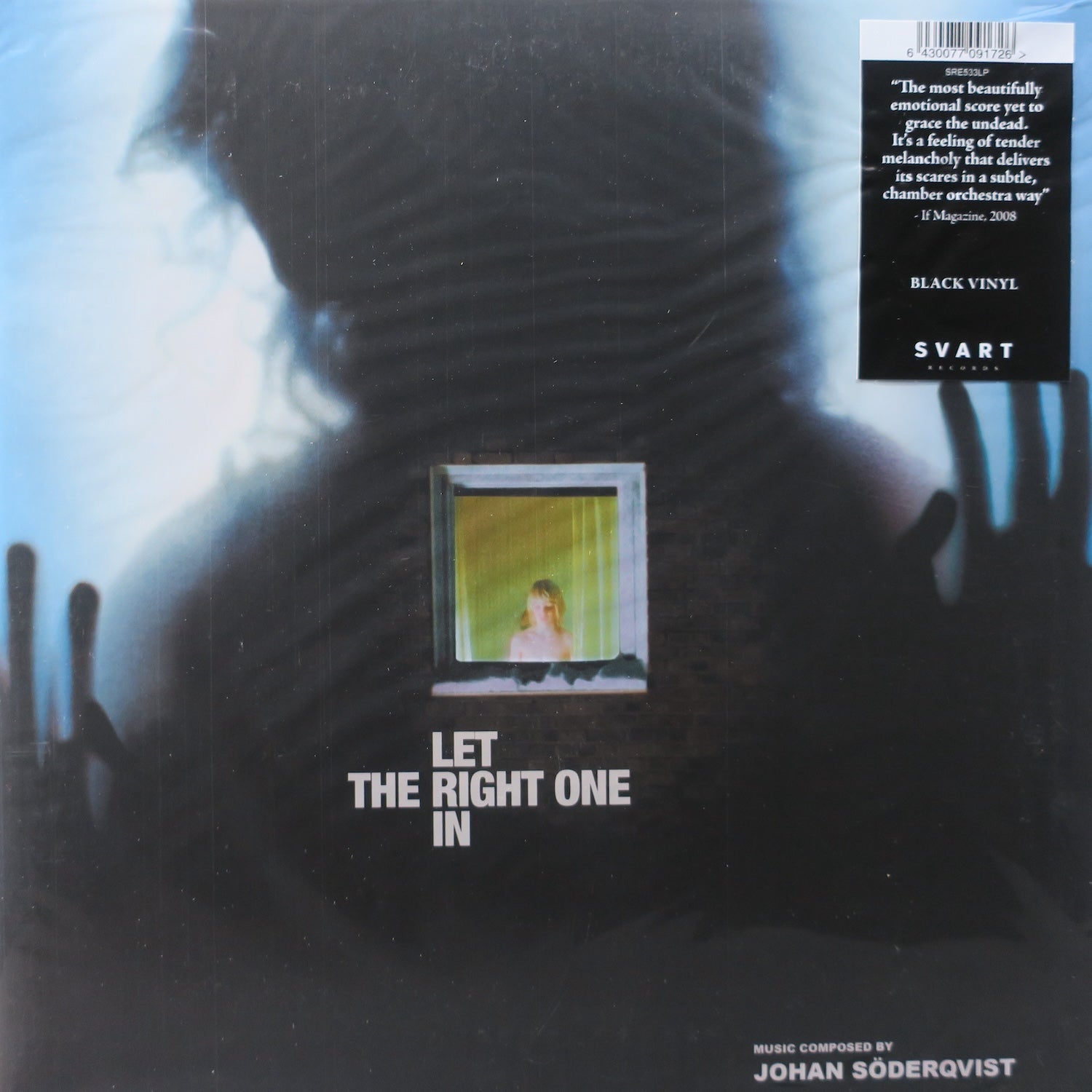 LET THE RIGHT ONE IN Original Motion Picture Soundtrack - Limited Edition Black Vinyl LP - Perfect for Horror Movie Fans & Vinyl Collectors