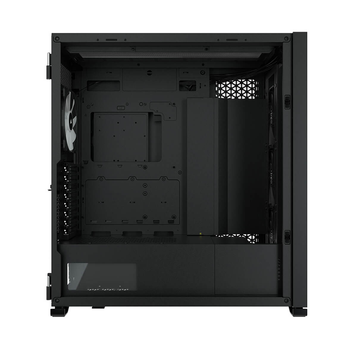 Corsair iCUE 7000X RGB Tempered Glass Full Tower PC Case - Black | High Airflow Gaming Computer Case for Custom Builds & Workstations