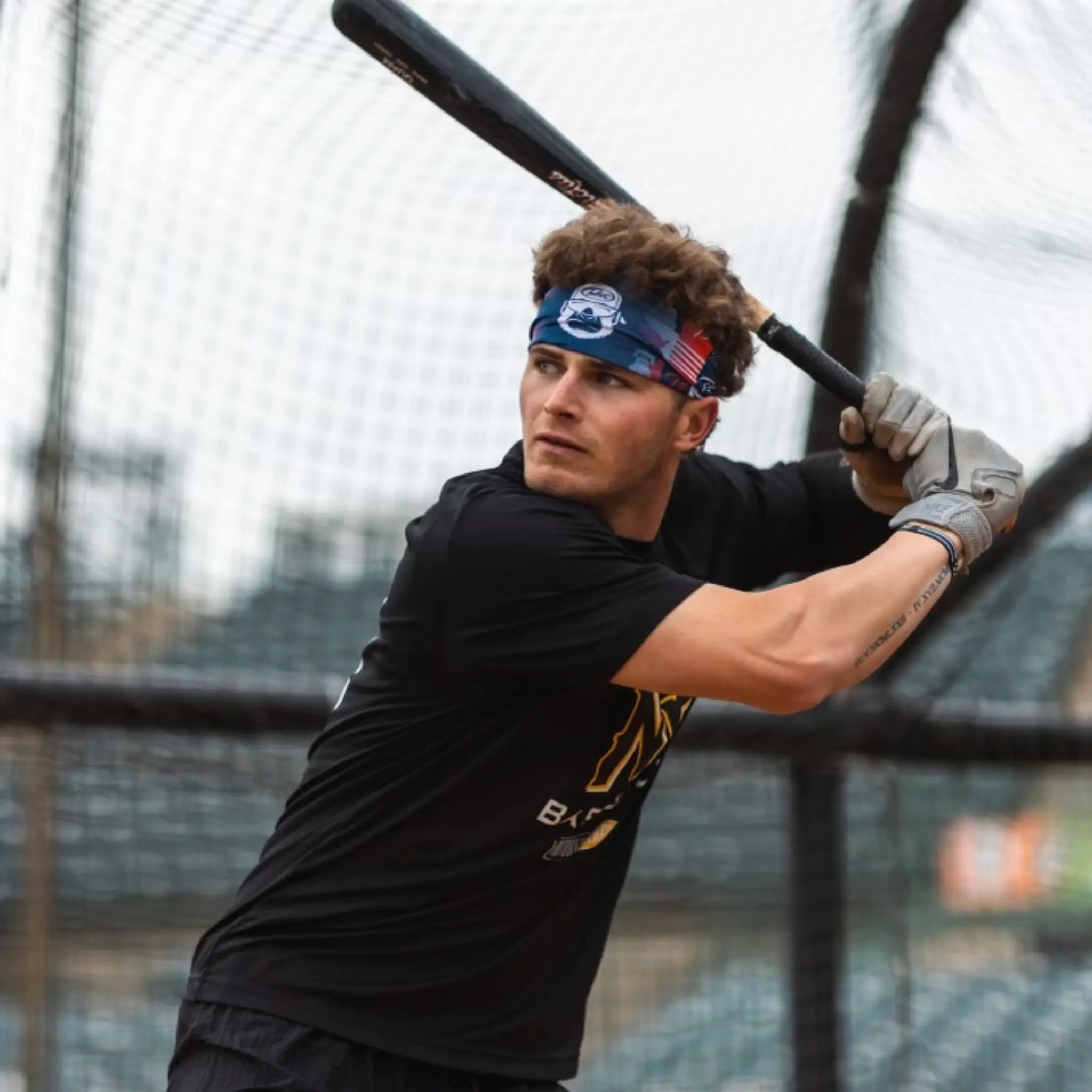 USA Kong Baseball Headband - Adjustable & Sweat-Wicking for Men & Women - Perfect for Baseball, Softball, Running & Workouts
