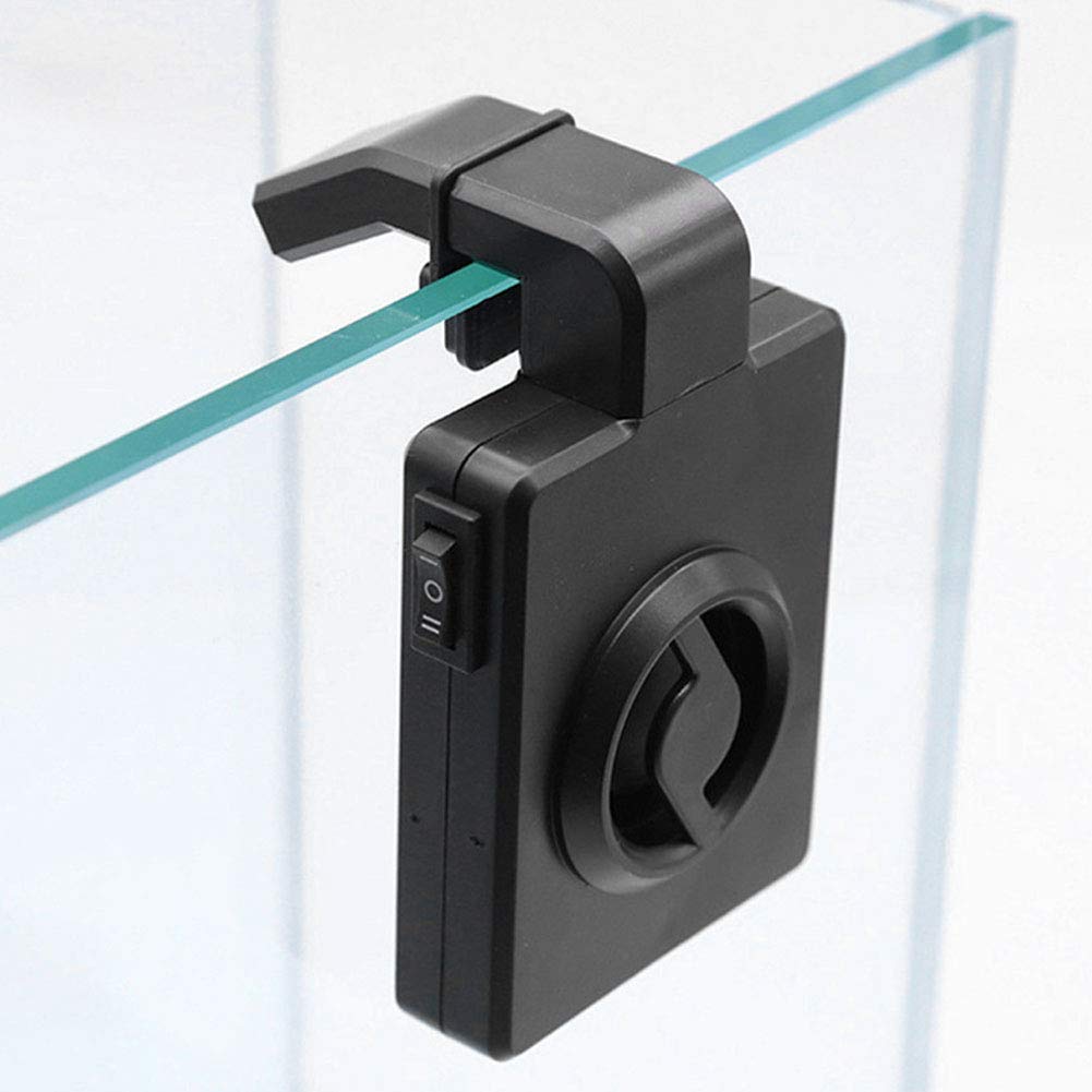 Energy-Saving Silent Mini USB Aquarium Chiller Fan - Crab Shape Cooling Fan for Small Fish Tanks Under 45cm (US Plug) | Perfect for Tropical Fish, Betta Tanks & Nano Aquariums