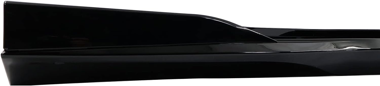 2016-2024 Chevy Camaro Side Skirt Rocker Panel Extension Splitters - PP Material Body Kit Molding for Enhanced Style & Protection - Perfect for Car Shows, Racing & Street Performance