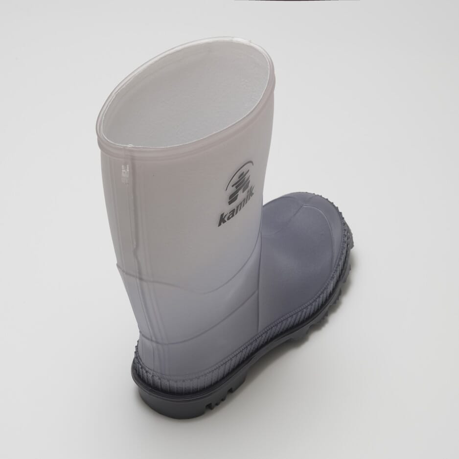 Stomp Print Kids' Rain Boots - Waterproof Children's Rubber Boots for Outdoor Play, Puddles & Gardening | Fun & Comfortable Toddler Rain Shoes