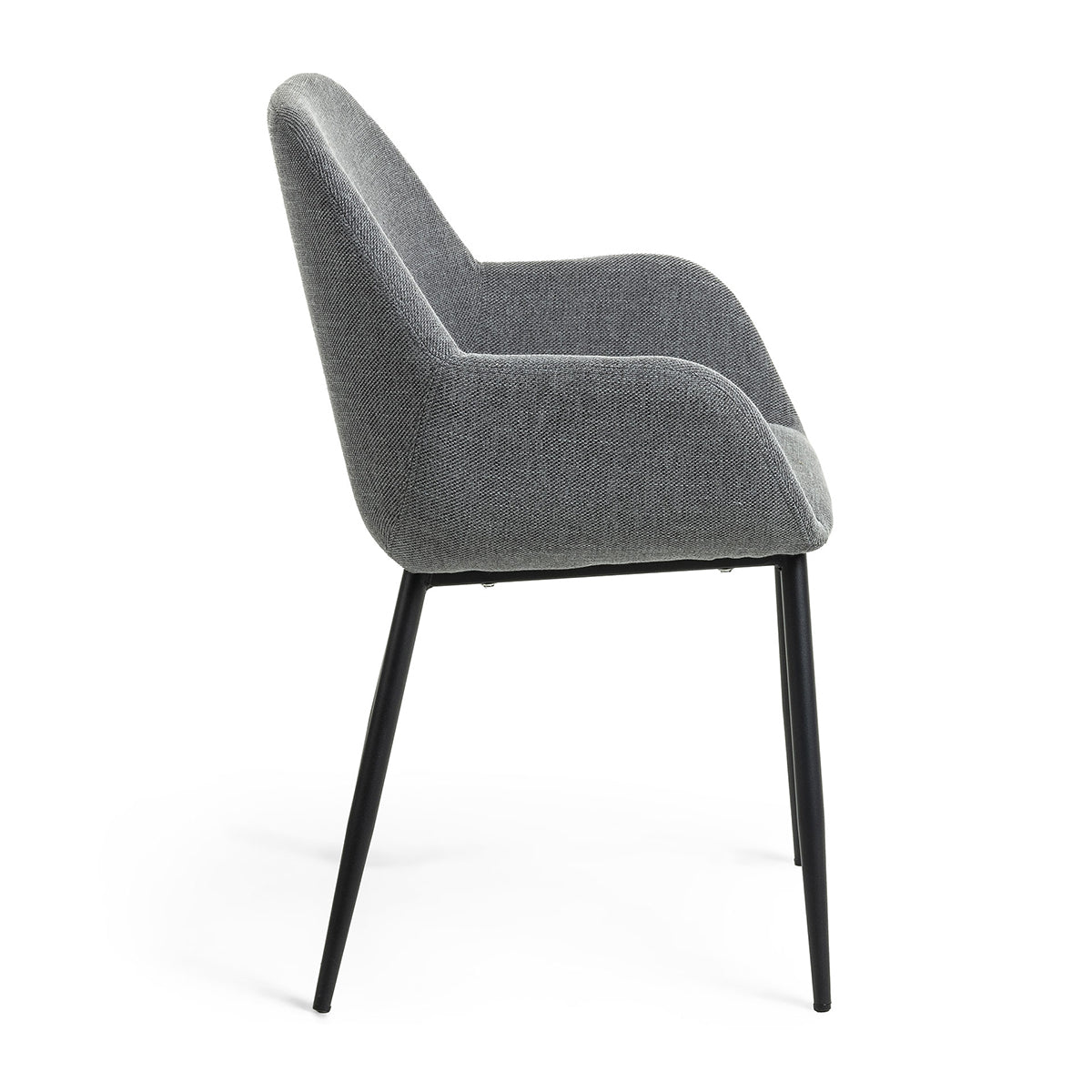 Stylish Konna Fabric Dining Chair - Comfortable & Durable for Kitchen, Dining Room, or Office - Perfect for Home Decor & Entertaining