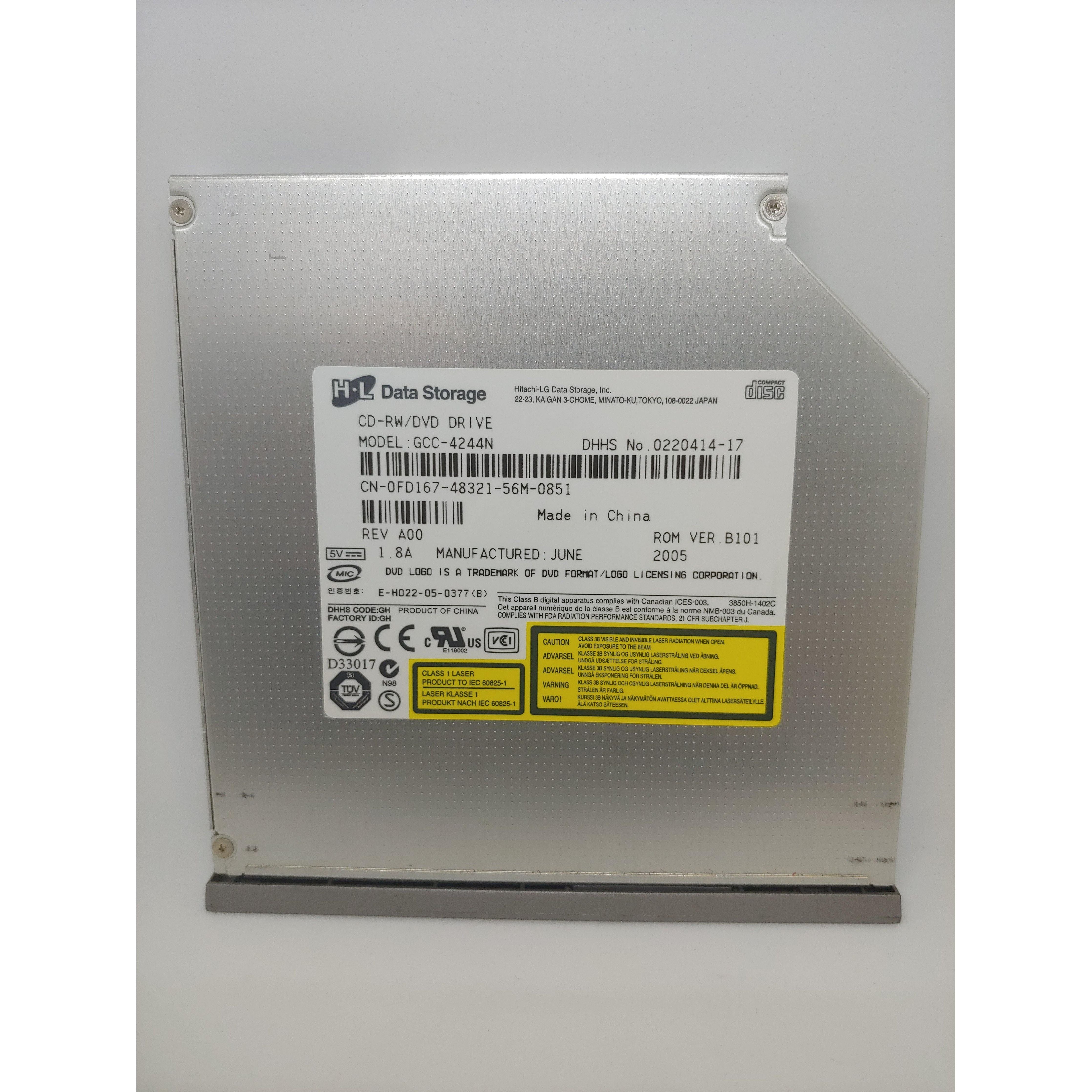 Hitachi LG GCC 4244N E H022 05 0377(B) DVD/CD Optical Drive - Replacement Laptop Disc Drive for HP, Dell, Lenovo | Perfect for Data Recovery & Media Playback