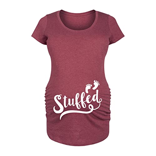Stuffed Footprints - Heather Wine