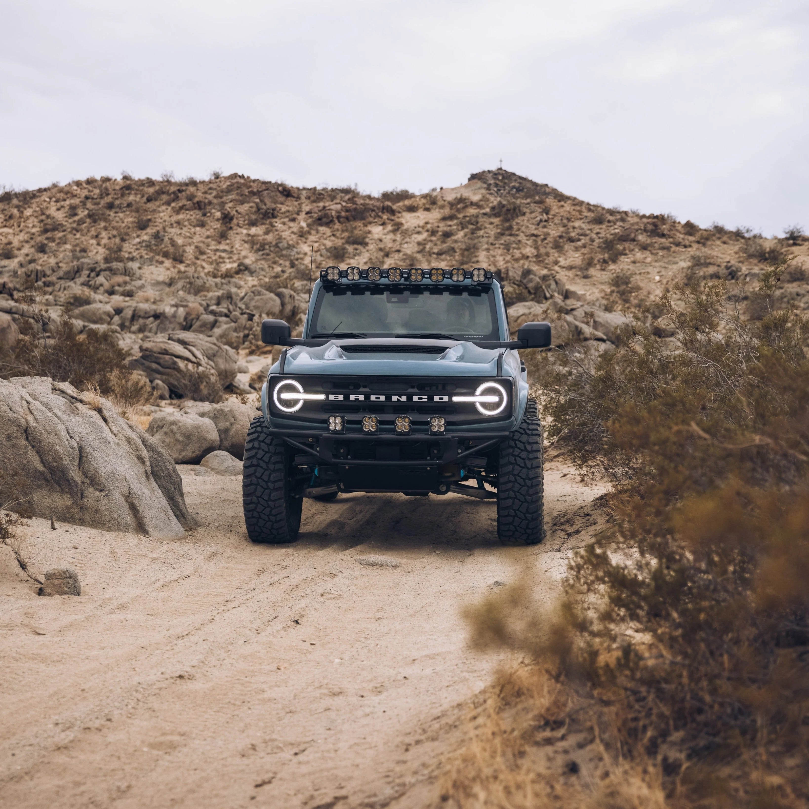 2021-2025 Ford Bronco Ram Air Hood - High Performance Cold Air Intake Scoop for Off-Road & Street Driving - Enhances Engine Cooling & Airflow for Adventure & Daily Commute
