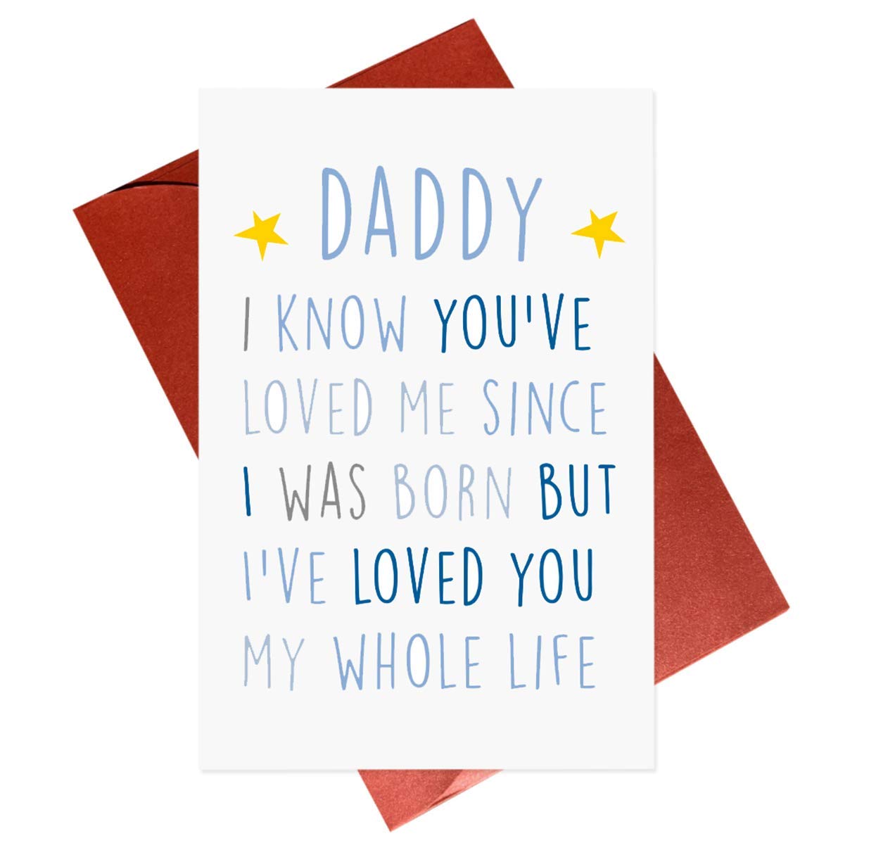 Gonzey Birthday Card for Dad - Cute Father's Day & New Dad Greeting Card for Special Occasions