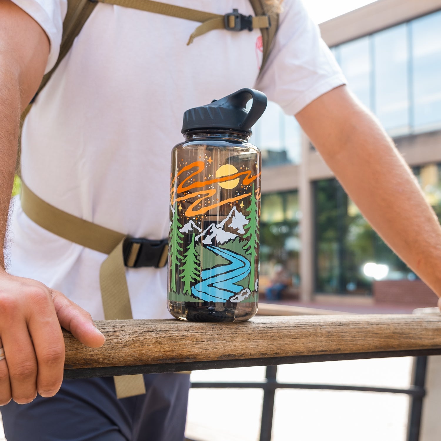 Nalgene OG Atomicchild 32oz Water Bottle - BPA-Free, Leak-Proof & Durable for Hiking, Camping, Gym & Outdoor Activities