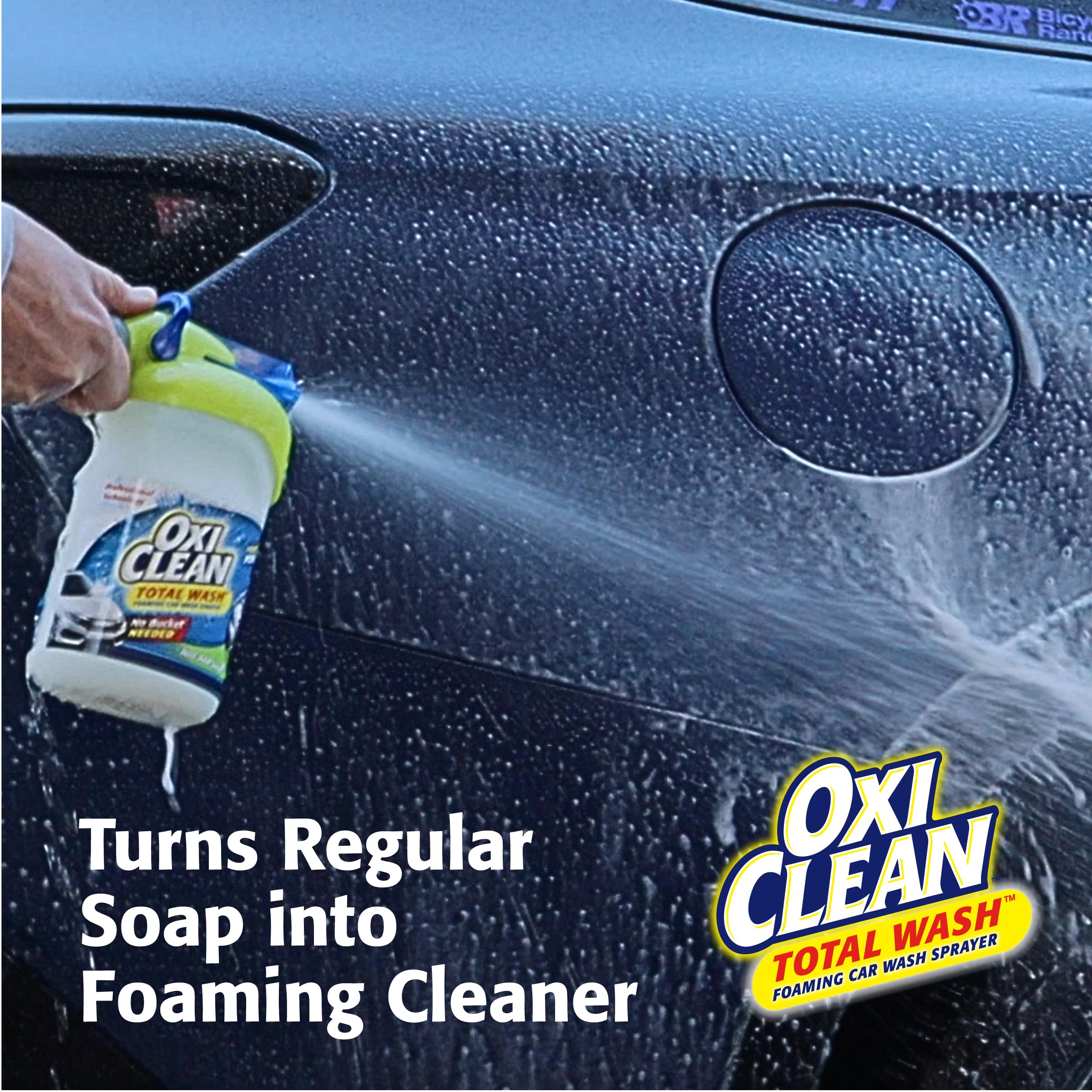 OxiClean 92232OC Total Wash Foaming Car Wash Sprayer - Powerful Foam Cleaner for Cars, Trucks & SUVs - Perfect for Home Car Washing & Auto Detailing