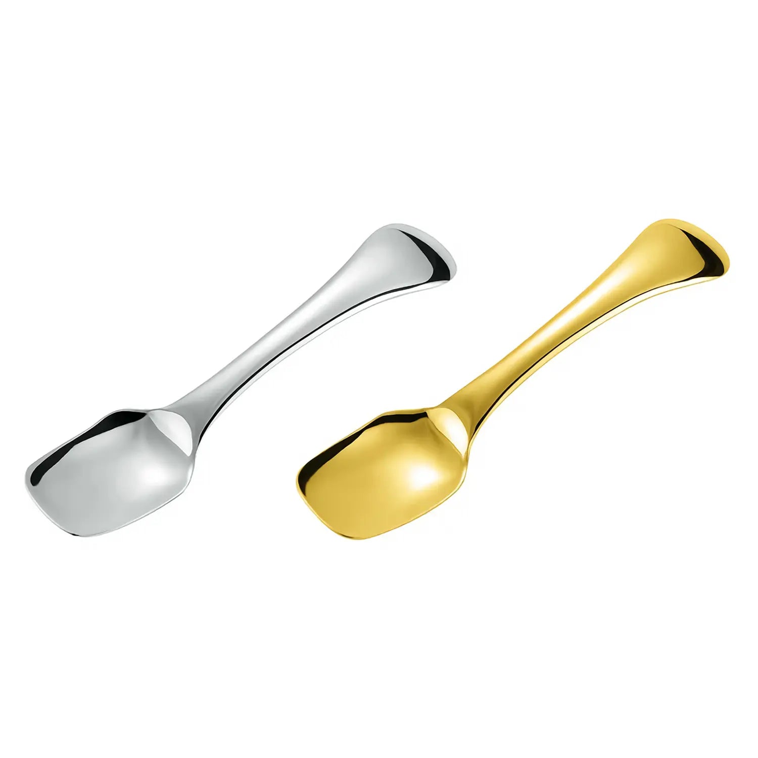 Asahi Copper Square Ice Cream Spoon - Premium Durable Dessert Spoon for Gelato, Sorbet & Frozen Treats - Perfect for Home, Restaurants & Ice Cream Shops
