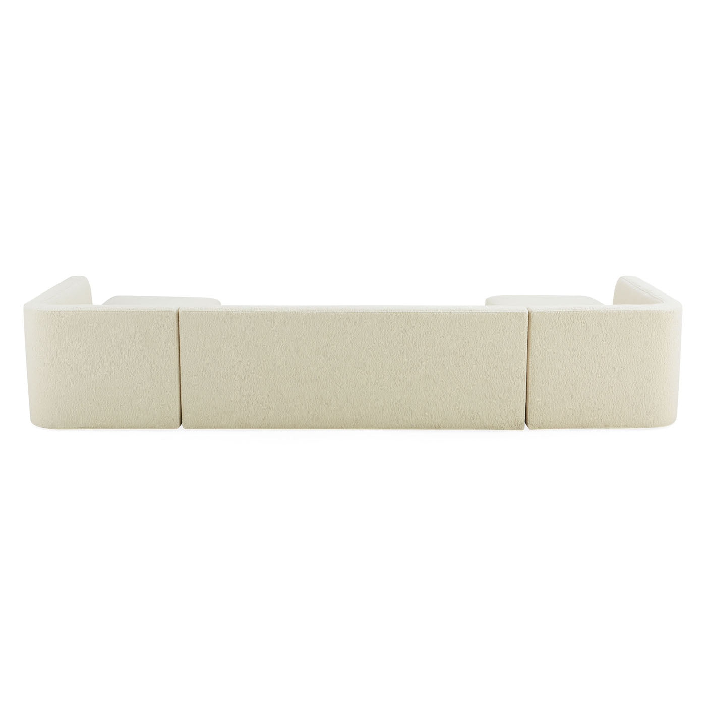 Modern Sunset U-Shaped Sectional Sofa with Reversible Chaise - Perfect for Living Room, Family Room & Home Theater