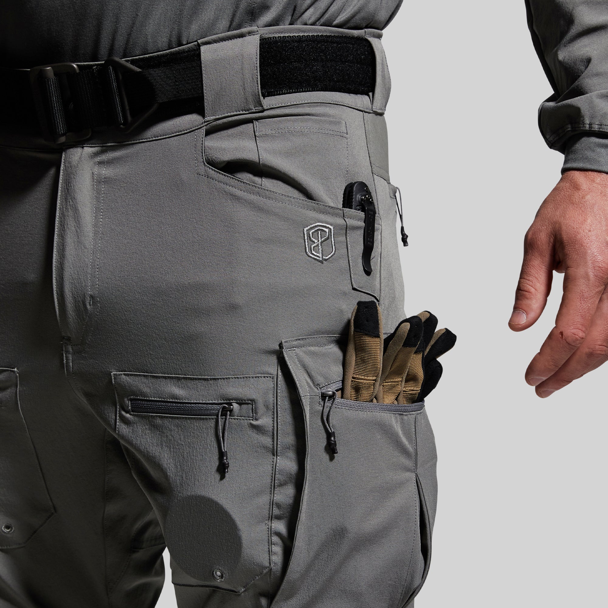 Op Assault Pants (Wolf Grey) - Tactical Military Cargo Pants for Outdoor Adventure, Hiking & Airsoft | Durable Combat Pants with Multiple Pockets