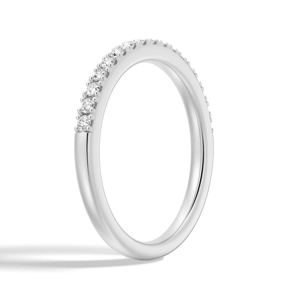 Princess Cut Moissanite Engagement Ring Set with Matching Wedding Band - Sparkling Twist Design for Brides, Anniversary & Special Occasions
