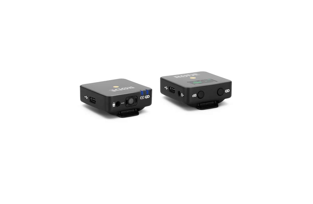 Rode Wireless GO Compact Lavalier Microphone System for YouTube, Vlogging, Interviews & Live Streaming - Wireless Clip-on Mic with Crystal Clear Audio