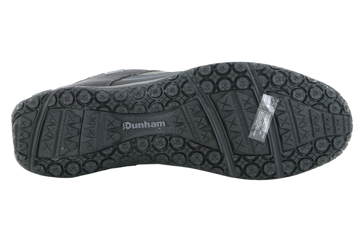Dunham Cloud Plus Low Grey Nubuck Men's Walking Shoes - Lightweight Comfortable Sneakers for Walking, Running & Everyday Wear