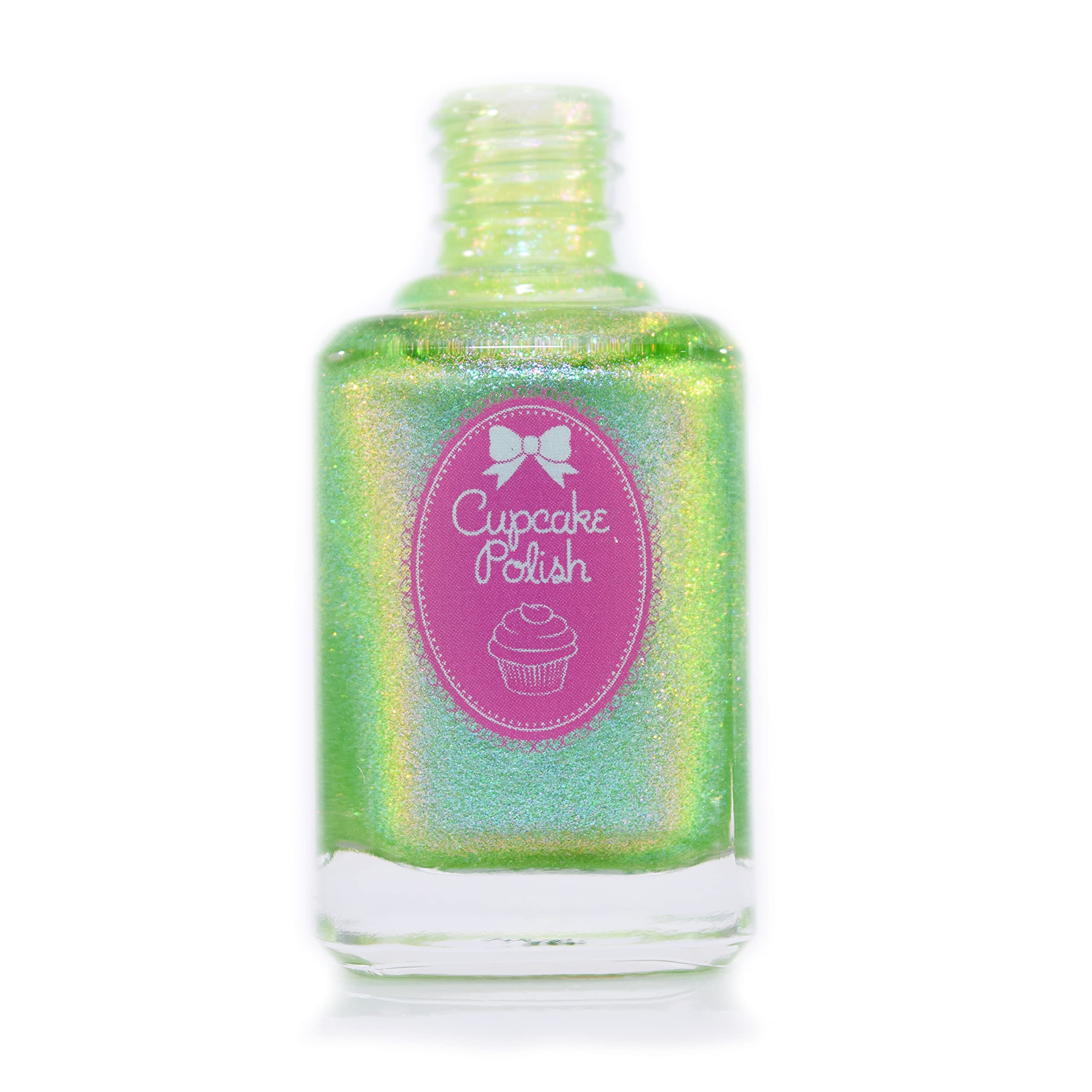 Cupcake Polish Eldhraun - Pea Green Shifting Nail Polish with Color Changing Effect | Perfect for Parties, Date Nights & Special Occasions