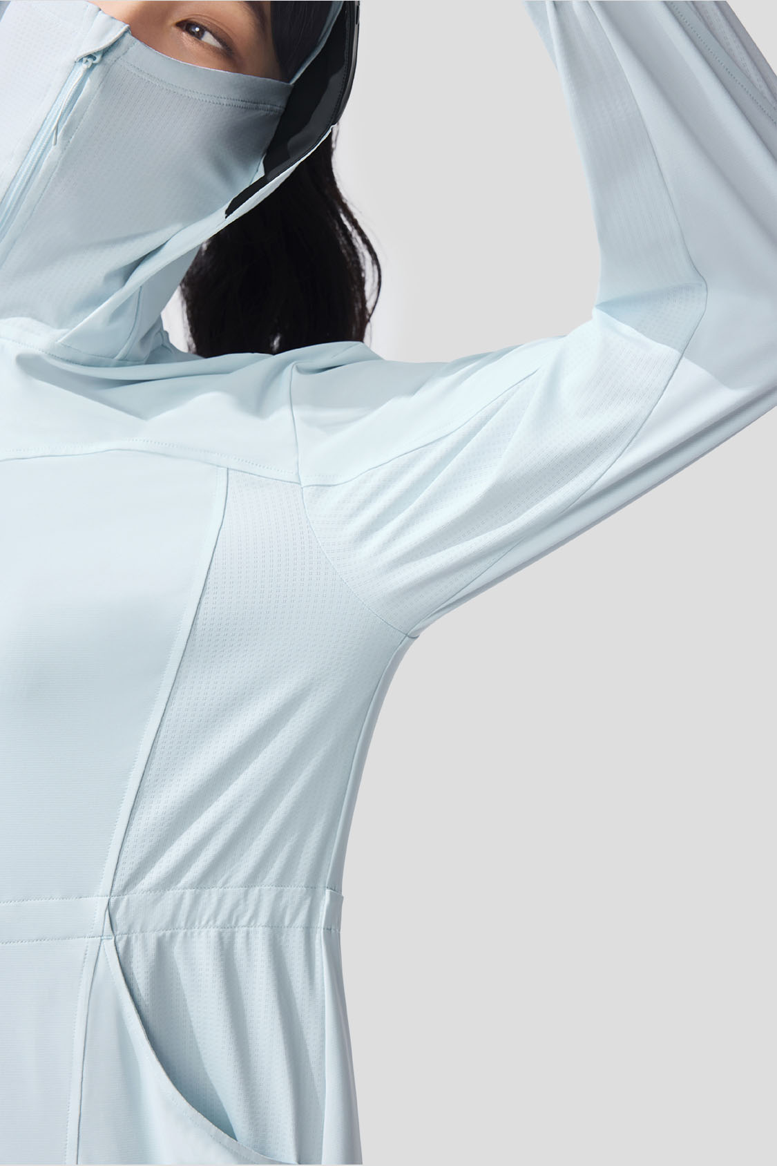 Ease Women's Full Protection Loose Long Sun Jacket UPF 50+ UV Protective Cover-Up for Beach, Pool & Outdoor Activities - AL824