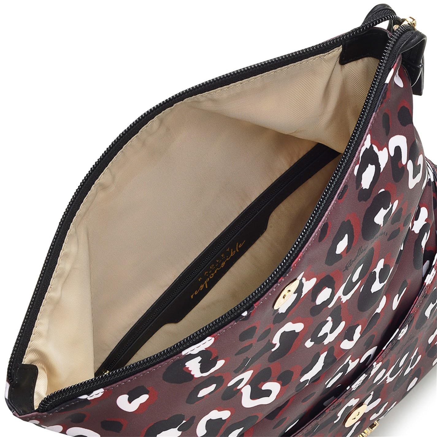 RADLEY 24 7 Leopard Print Women's Crossbody Bag - Stylish Purse for Everyday Use, Work, Travel & Shopping