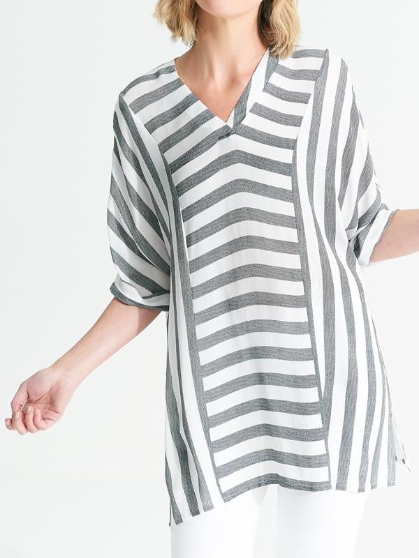 Bastian Women's Casual Tunic Top - Soft Loose Fit Blouse for Everyday Wear | Perfect for Work, Travel & Relaxation