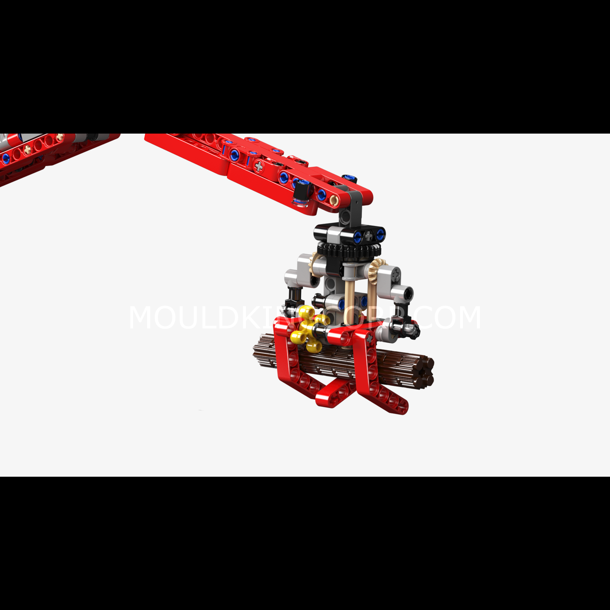 Mould King 17038 4x4 Off Road Logging Truck Building Kit - 2002 Piece Construction Set for Adults & Teens | STEM Educational Toy, DIY Engineering Project, Gift for Truck Lovers | Play & Display for Home, Office, or Collection