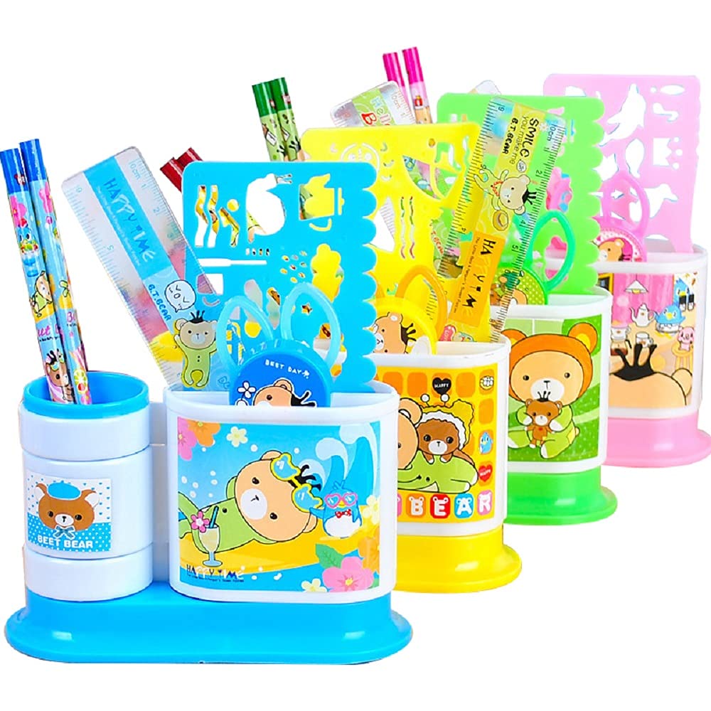 FunBlast Kids Stationery Kit - School Supplies Set for Boys & Girls, Perfect for Classroom, Homework & Art Projects - Green