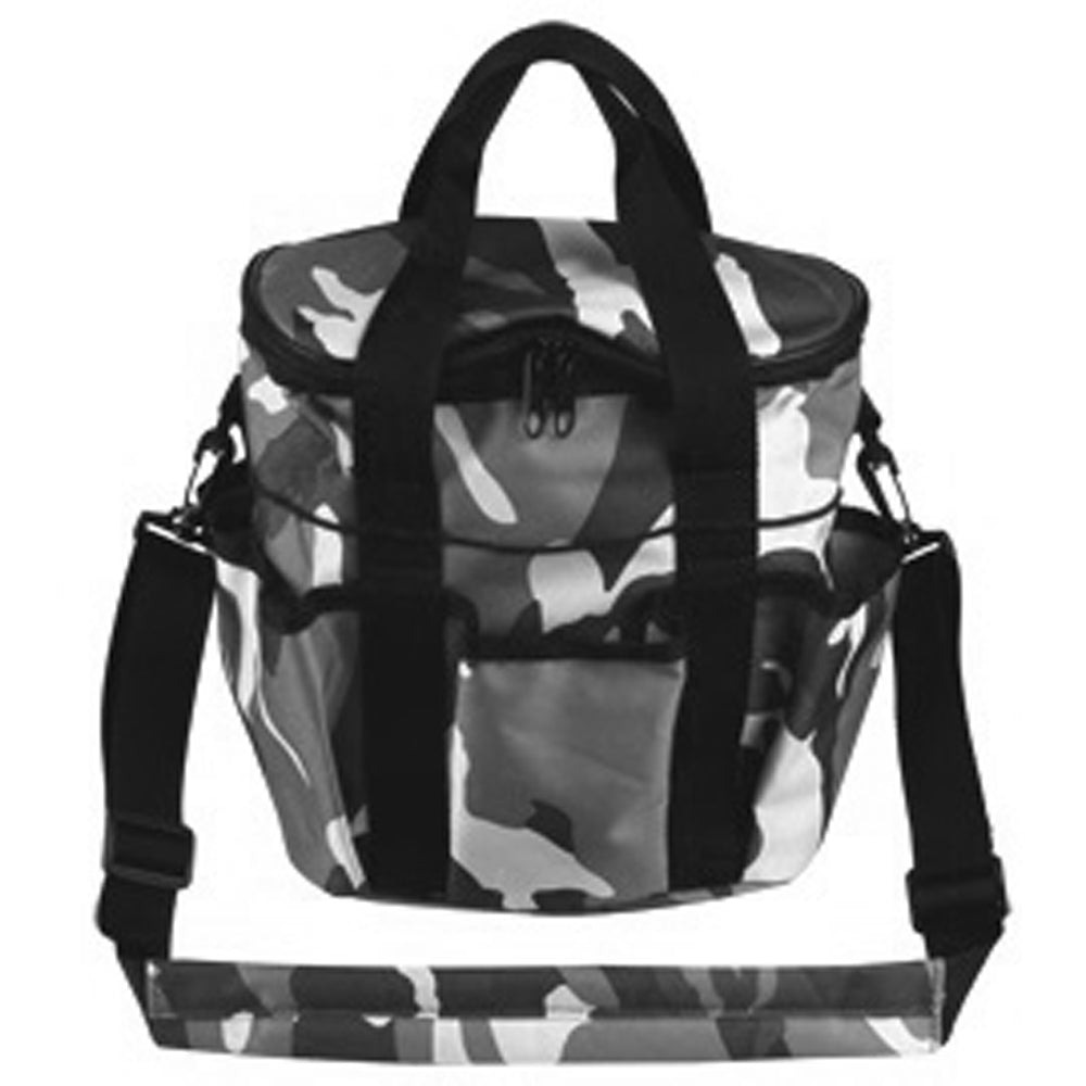 Hilason 7.5L x 10.5W x 10H Zippered Grooming Tote Bag for Horse & Pet Supplies - Perfect for Grooming Sessions, Vet Visits & Travel Storage