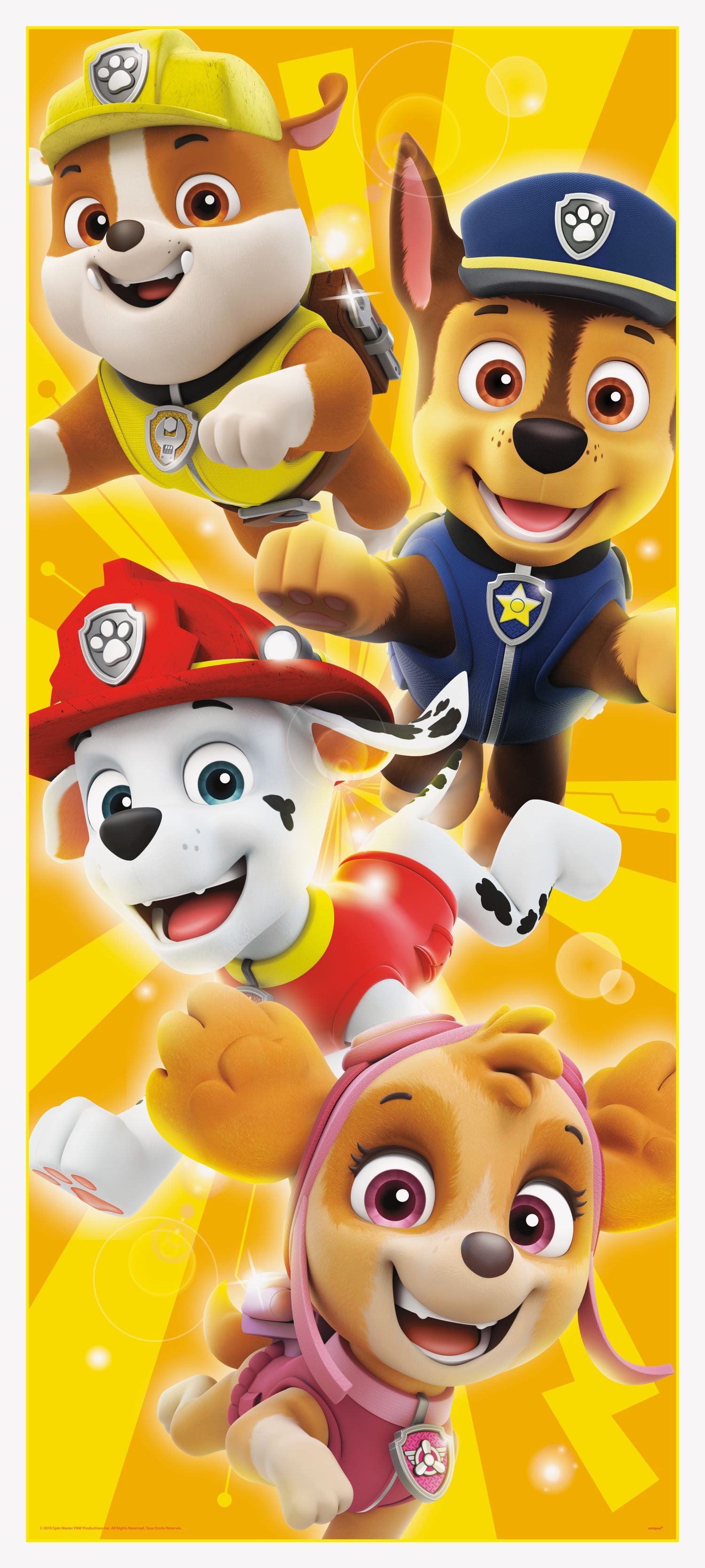 Paw Patrol Door Poster - 1 Count, Kids Room Decor, Birthday Party Decoration, Classroom Sign - Perfect for Bedrooms, Playrooms & Schools