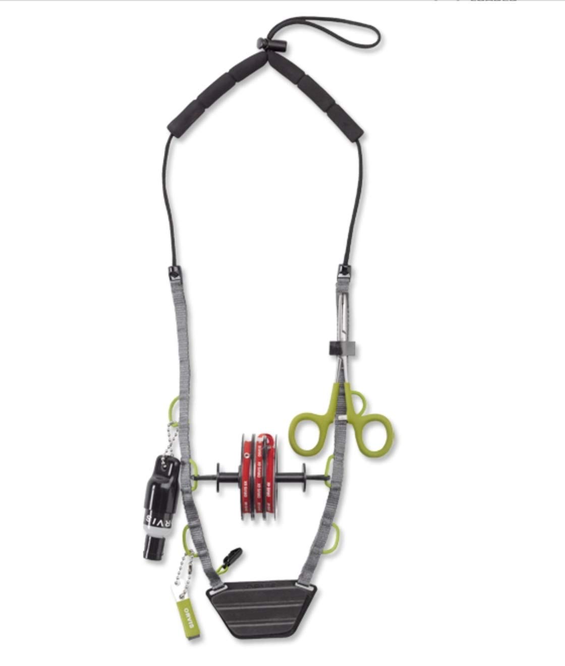 Orvis Fly Fishing Lanyard - Adjustable Neck Lanyard for Fly Tying Tools, Fishing Pliers & Spools | Hands-Free Access to Fishing Accessories | Perfect for Streamside & Boat Fishing