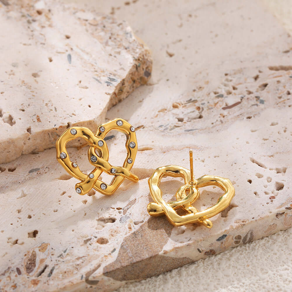 Stylish Baguette Stud Earrings | A2844 | Perfect for Everyday Wear & Special Occasions