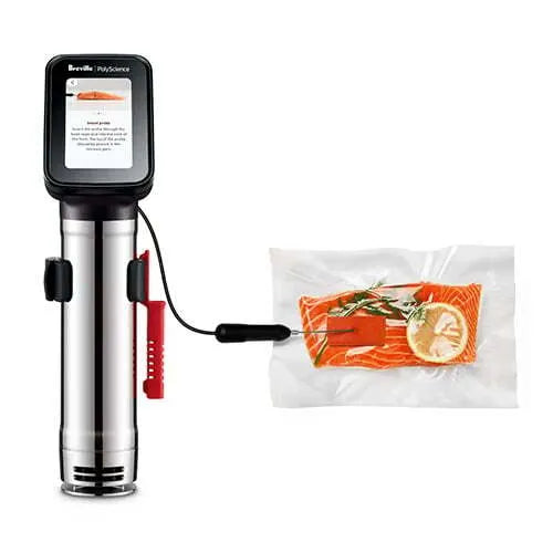 Breville Commercial Hydropro PLUS Sous Vide Immersion Circulator 120V - Professional Precision Cooker for Steak, Chicken, Fish & Vegetables | Perfect for Home Chefs & Restaurant Kitchens